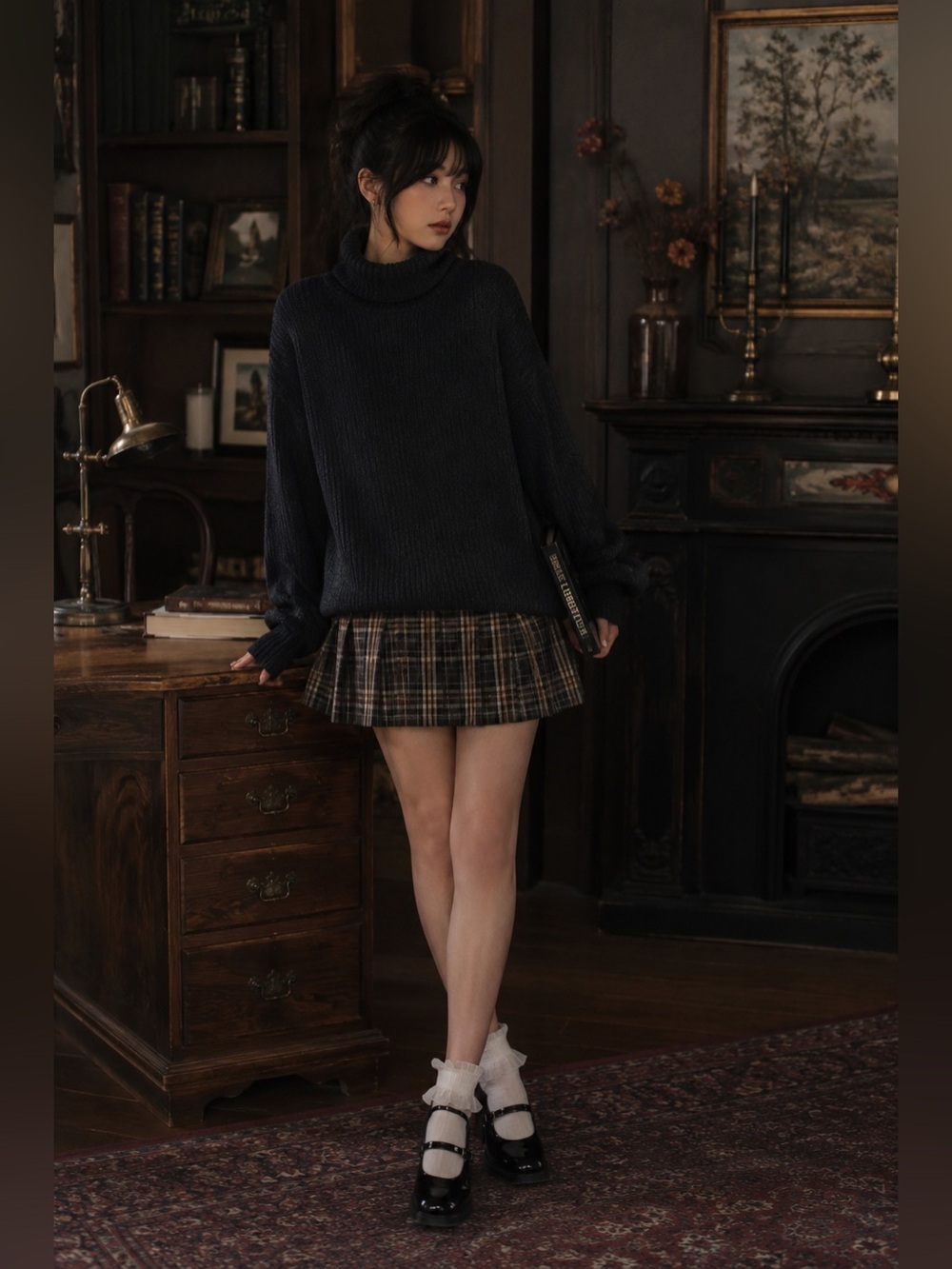 Urban Outfitters Charcoal Knit Sweater